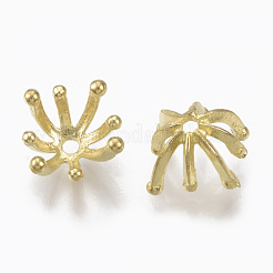 Supports de griffe en laiton avec strass&nbsp;KK-T040-175-NF