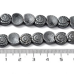 Perline di ematite non magnetici fili sintetici&nbsp;G-H303-B10