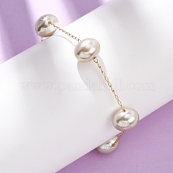 Bracelets en perles d'imitation acrylique&nbsp;BJEW-F519-01G