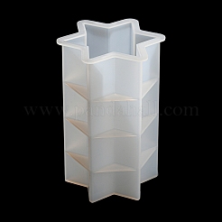 6-spitzige sternförmige Duftkerzen-Silikonformen&nbsp;LS-DIY-K073-06