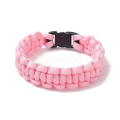 7 braccialetti intrecciati in cordino di poliestere e spandex con anima interna per uomo e donna&nbsp;BJEW-JB12509-03