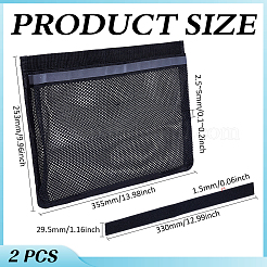 Bolsas de almacenamiento de malla de poliéster para yates&nbsp;AJEW-WH0752-380A