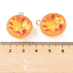 Pendentifs en résine opaque&nbsp;RESI-G107-03A