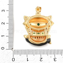 Ottone micro spianare pendenti zirconi&nbsp;CU-CBAB3AD-05G-02