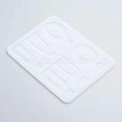 Moules en silicone pour boucles d'oreilles bricolage&nbsp;DIY-G012-12