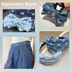 Denim-Stoffband&nbsp;OCOR-WH20022-014A