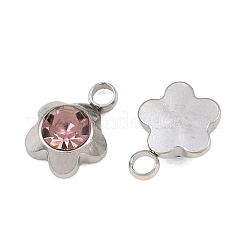 201 colgantes de rhinestone de acero inoxidable&nbsp;RB-CBABFDA-14P