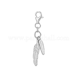 925 pendentif décoratif en argent sterling&nbsp;HJEW-PH02134