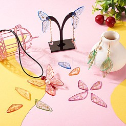 Kit de fabrication de boucles d'oreilles aile de papillon diy&nbsp;DIY-TA0003-73