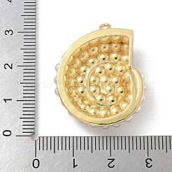 Pendentifs de placage en laiton&nbsp;KK-G515-62B-G