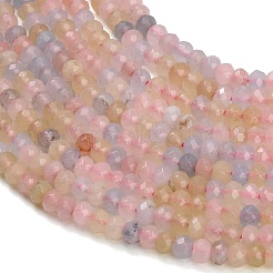 Chapelets de perles en jade blanc naturel teinté&nbsp;GG-CBAF9EE-A11-3x4mm