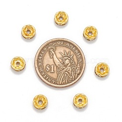 Kristall-Strass-Abstandshalterperlen aus Eisen der Güteklasse A&nbsp;RB-A010-8MM-G