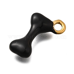 Pendentifs en acier inoxydable 304 émaillés&nbsp;STAS-Z151-01G-02