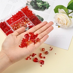 DIY Schmucksets der roten Serie&nbsp;DIY-YW0002-94B