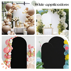 Fondo de arco de tela para decoraciones de fiestas de cumpleaños&nbsp;DIY-WH20079-044A