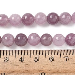 Natürlichen Rosenquarz Perlen Stränge&nbsp;G-Z115-C02-8mm