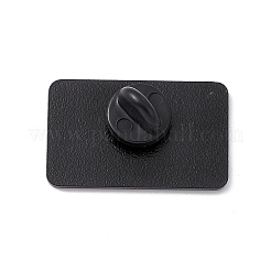 Rechteck mit Wort aolly Brosche&nbsp;JEWB-M024-03B-D