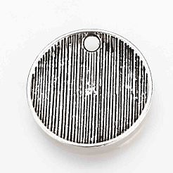 Pendente in lega stile tibetano&nbsp;TIBEP-Q078-22AS-RS