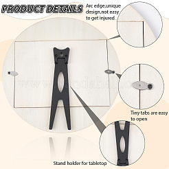 Support de cadre photo en bois sur le thème du sport&nbsp;AJEW-WH20020-135C