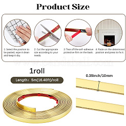 PVC selbstklebende flexible Formleiste&nbsp;DIY-WH20007-37A