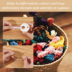 Benutzerdefinierter Kartenring&nbsp;DIY-BC0013-46