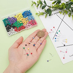 600 chinchetas redondas de acero inoxidable de 12 colores&nbsp;FIND-PH0022-27A