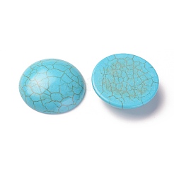 Synthetik Türkiscabochons&nbsp;TURQ-L031-035