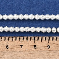Galvanisierte synthetische nichtmagnetische Hämatitperlenstränge&nbsp;G-U003-13B