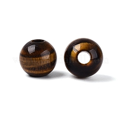 Natürliche Tigerauge europäischen Perlen&nbsp;G-Q602-09C-10