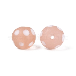 Perles vernisées mates manuelles&nbsp;LAMP-Q039-10D