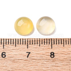 Cabochons en agate jaune naturelle&nbsp;G-K348-07C-04