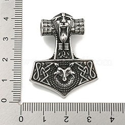 Anhänger aus chirurgischem Edelstahl 316&nbsp;STAS-E212-84AS