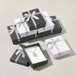 12 Stück 2 Farben Karton Papier Schmuck Set Boxen&nbsp;CBOX-FS0001-03