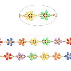 Chaînes à maillons tournesol en acier inoxydable 304 avec placage ionique (IP)&nbsp;STAS-N092-121