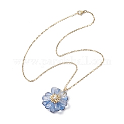 Collares colgantes de cristal&nbsp;NJEW-MZ00112-03
