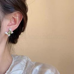 Legierte Strass-Ohrstecker für Frauen&nbsp;WGFE4A9-01
