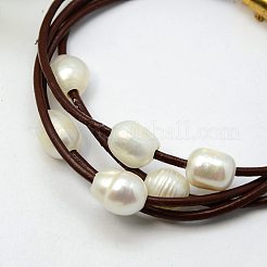 Mode Kordel Armband & Armreif&nbsp;BJEW-PJB347