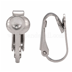 Anlaufgeschützte Ohrclips aus Edelstahl 304&nbsp;LS-X-STAS-G081-63P