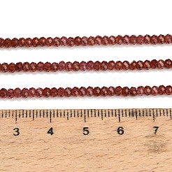 Natürlicher Granat Perlen Stränge&nbsp;GG-CBA77FB-C02-01