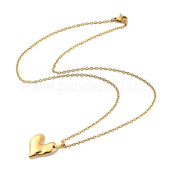 Colliers pendentifs en acier inoxydable 304&nbsp;NJEW-G120-02G