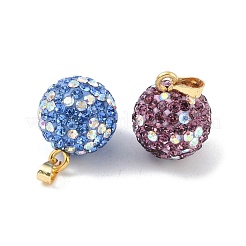 Fimo Strass Anhänger&nbsp;KK-H476-01G