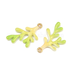 Pendentifs d'émail en alliage&nbsp;AL-CBA072F-03G-01