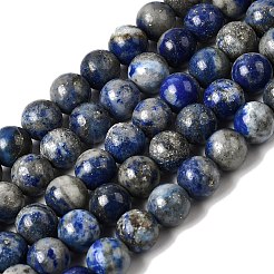 Natürlicher Lapislazuli Perlenstränge&nbsp;G-A163-07-6mm