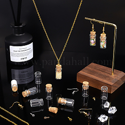 DIY-Sets für Ohrhänger und Halsketten mit Anhänger&nbsp;DIY-PH0034-94