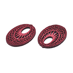 Pendentifs en bois peints à la bombe&nbsp;X-WOOD-N006-190