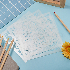 Plantillas de plantillas de pintura dibujo plástico&nbsp;DIY-CP0001-20