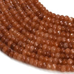 Chapelets de perles en jade blanc naturel teinté&nbsp;GG-CBAF9EE-A07-3x4mm