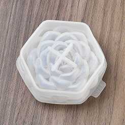 Moldes de silicona para manualidades con flores&nbsp;DIY-A059-08B