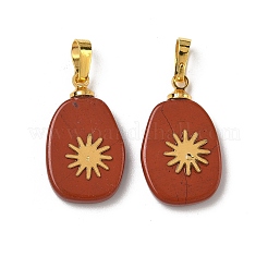 Pendenti naturali di pietra misti&nbsp;G-K385-20G