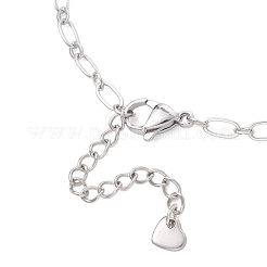 Herstellung von ovalen Gliederarmbändern aus 3.5 mm Messing&nbsp;AJEW-JB01492